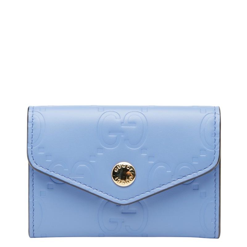 GUCCI（グッチ） GGアイコン カードケース 名刺入れ 772792 パープル系