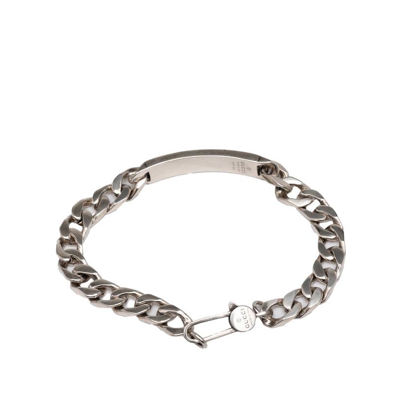 GUCCI（グッチ） ゴースト チェーン ブレスレット SV925 シルバー