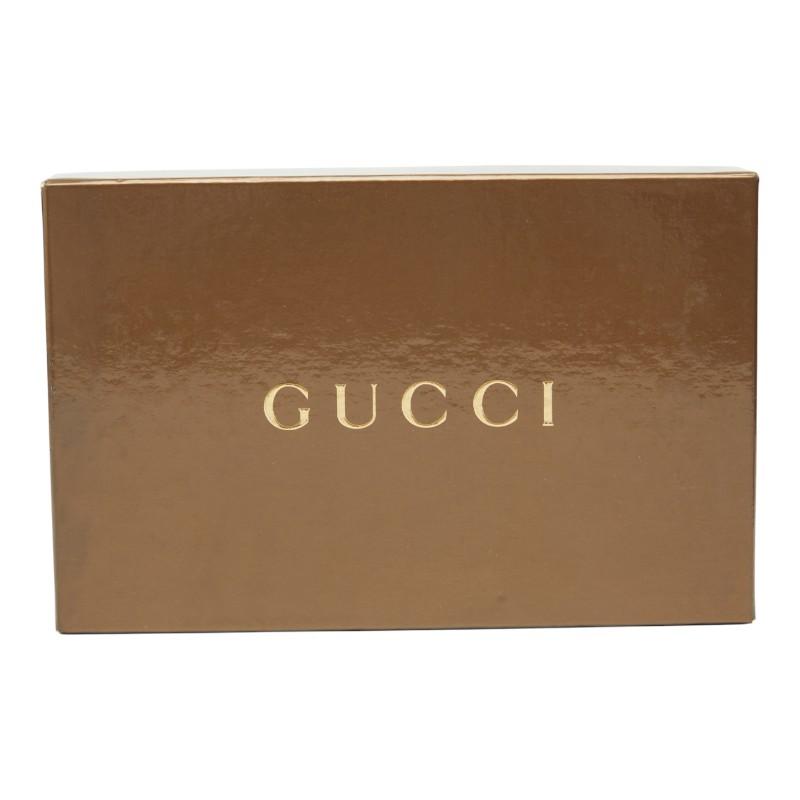 GUCCI（グッチ） GGクリスタル 二つ折り財布 190331 ピンク PVC レザー