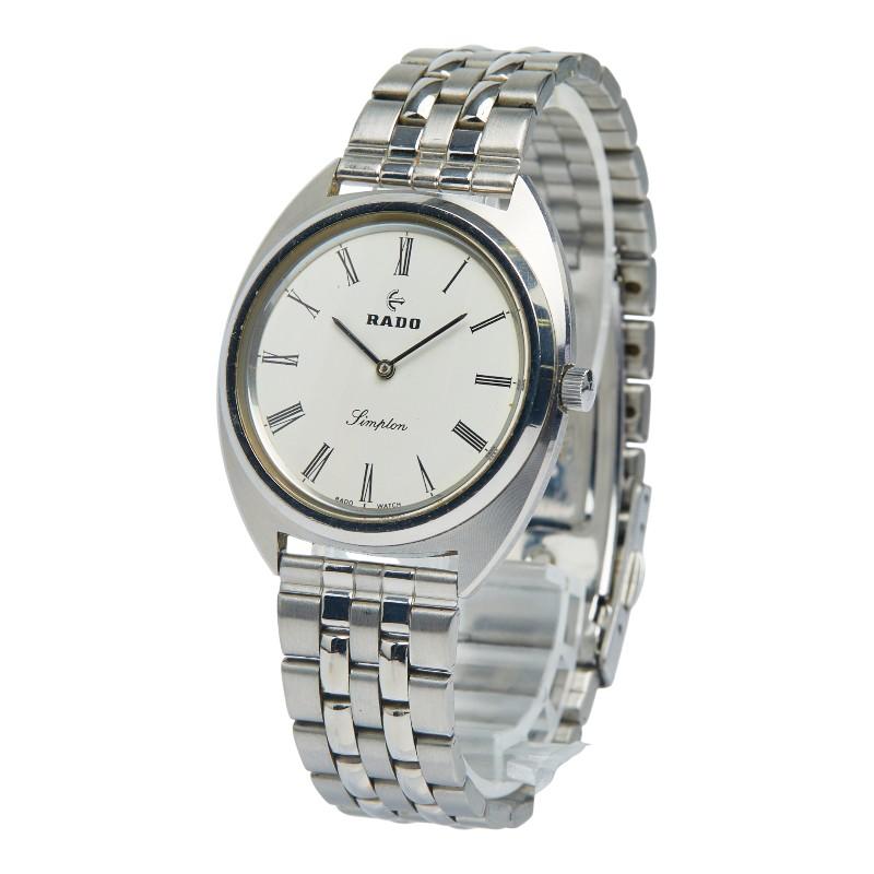 RADO 手巻きアナログ時計 プラチナム　3542 インカブロック RADO 手巻きアナログ時計 プラチナム 3542 インカブロック RADO