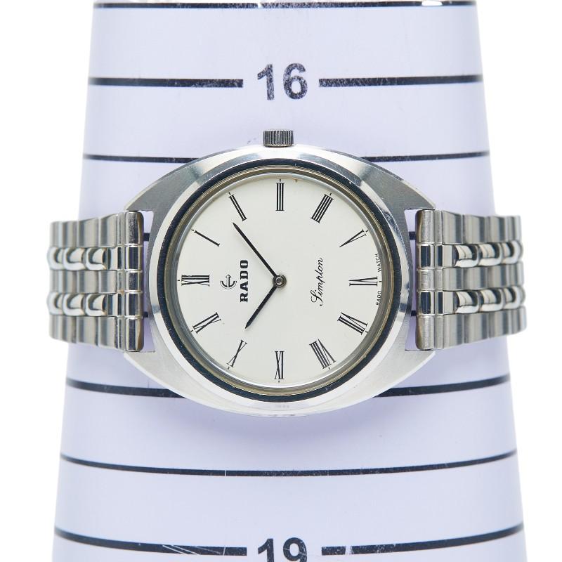 RADO（ラドー） シンプロン 腕時計 手巻き ホワイト文字盤 ステンレス