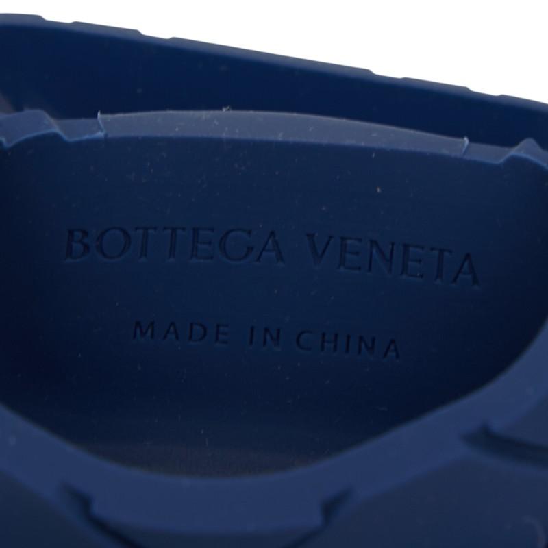ボッテガヴェネタ イントレチャート AirPods Pro ケース イヤホンケース ネイビー ラバー レディース BOTTEGAVENETA 【中古】_3