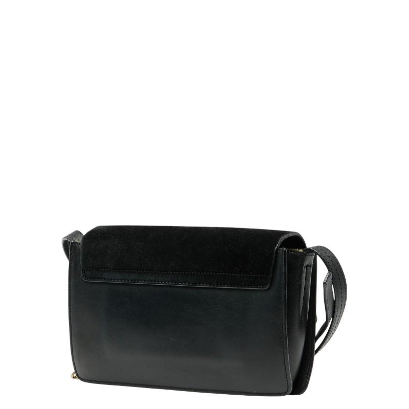 Chloe（クロエ） フェイ ショルダーバッグ ブラック レザー スウェード