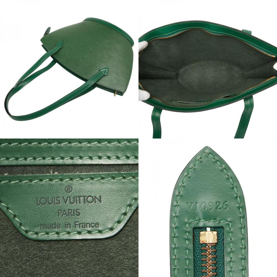 ルイ ヴィトン エピ サンジャック ハンドバッグ ショルダーバッグ M52274 ボルネオグリーン レザー レディース LOUIS VUITTON 【中古】