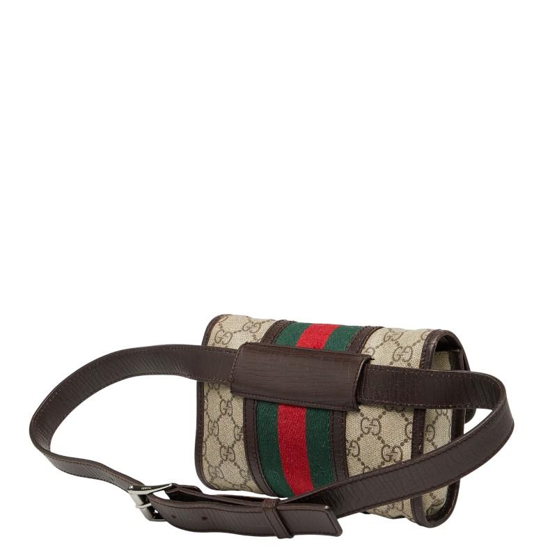 GUCCI（グッチ） シェリーライン GGスプリーム ボディバッグ ウエスト 