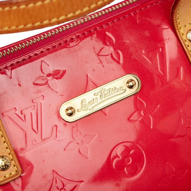 ルイ ヴィトン モノグラム ヴェルニ べルヴューPM ハンドバッグ Ｍ93669 ローズポップ パテントレザー レディース LOUIS VUITTON【中古】