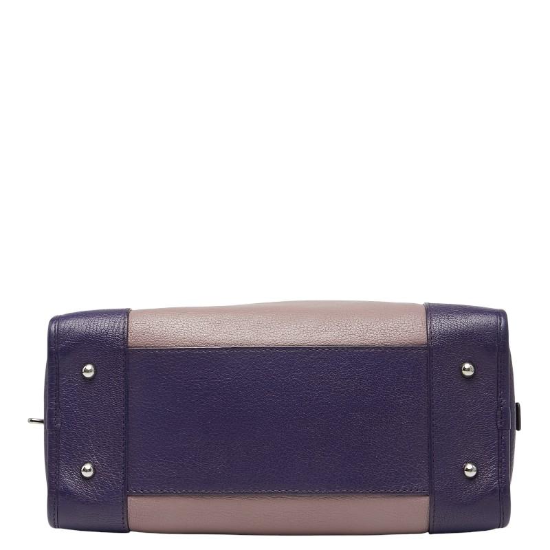 LOEWE ロエベ  アマソナ アナグラム  パープル LOEWE（ロエベ） アナグラム アマソナ28 ハンドバッグ パープル ピンク