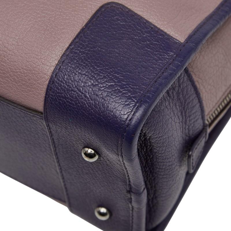 LOEWE（ロエベ） アナグラム アマソナ28 ハンドバッグ パープル ピンク