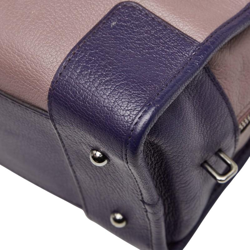 LOEWE（ロエベ） アナグラム アマソナ28 ハンドバッグ パープル ピンク