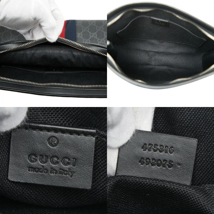 GUCCI（グッチ） GGスプリーム シェリーライン クラッチバッグ