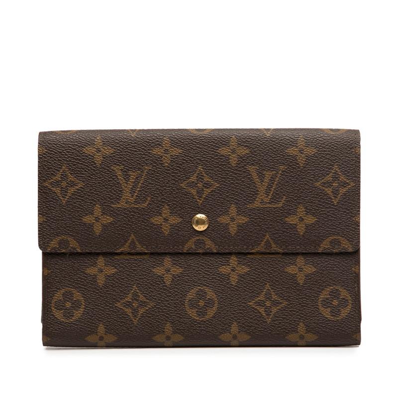 ルイヴィトン　ポシェット　パスポール　モノグラム　三つ折り財布　折り財布　廃盤品 LOUIS VUITTON】ルイヴィトン ポシェット パスポール 三つ折り長