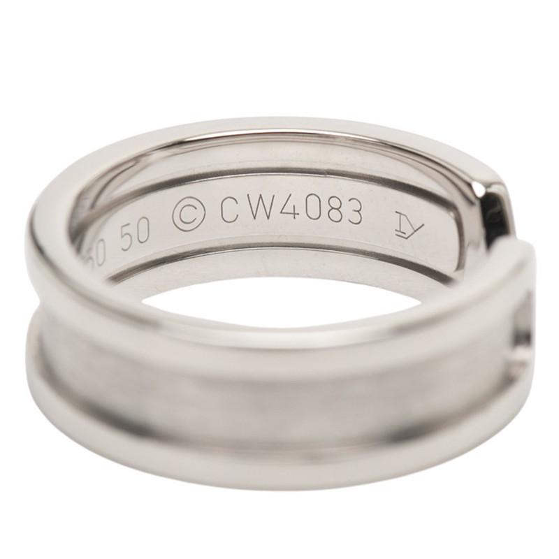 Cartier（カルティエ） 2C リング 指輪 サイズ：＃50 K18WG ホワイト 
