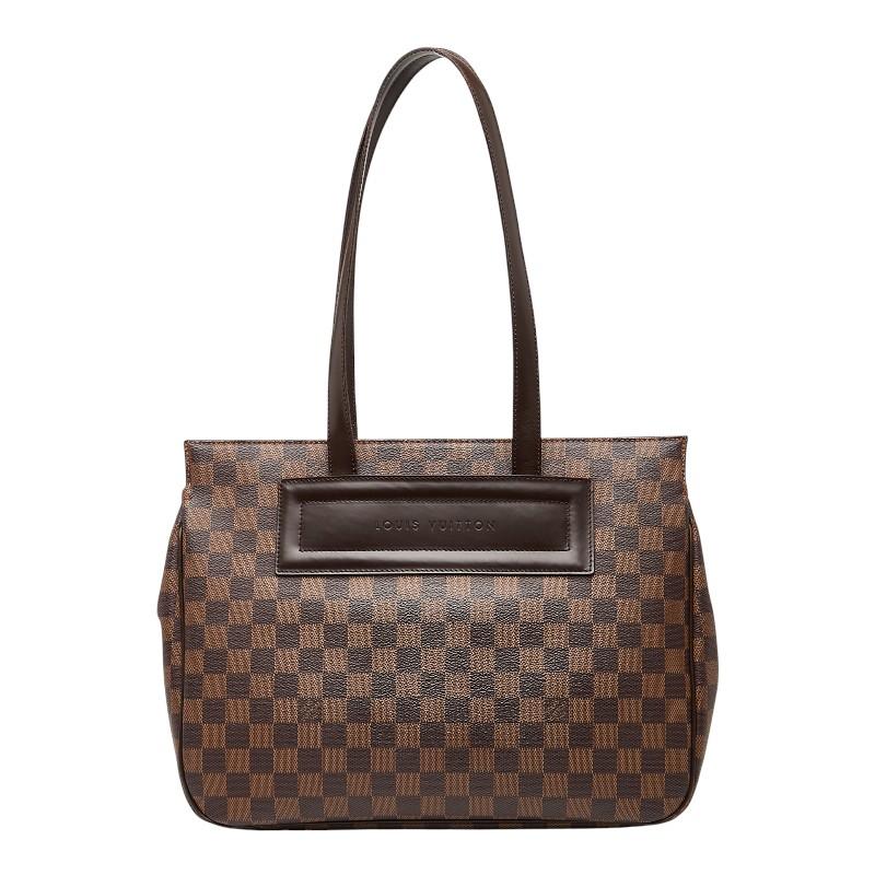 ルイ ヴィトン ダミエ パリオリPM ハンドバッグ トートバッグ N51123 ブラウン PVC レザー レディース LOUIS VUITTON 【中古】 LOUIS VUITTON（ルイ・ヴィトン） ルイ ヴィトン ダミエ パリオリPM