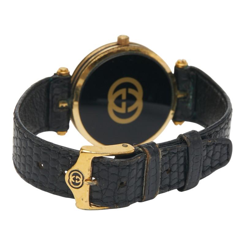 GUCCI（グッチ） シェリーライン 腕時計 クオーツ ブラック文字盤
