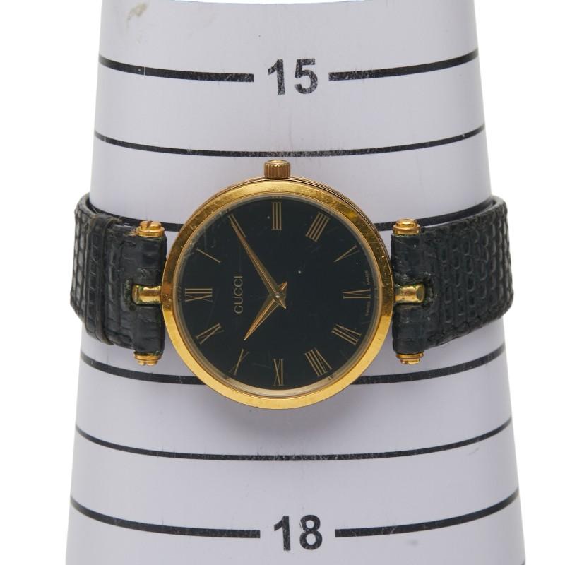 GUCCI（グッチ） シェリーライン 腕時計 クオーツ ブラック文字盤