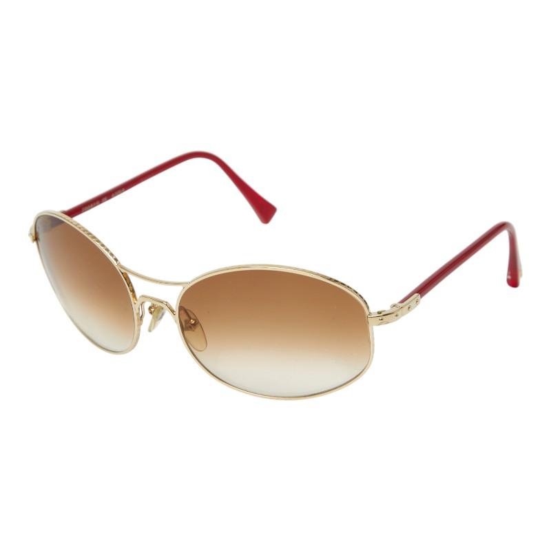 ルイ ヴィトン ロゴ サングラス Z0081U レッド ブラック ゴールド プラスチック メッキ レディース LOUIS VUITTON 【中古】 LOUIS VUITTON（ルイ・ヴィトン） ルイ ヴィトン ロゴ サングラス