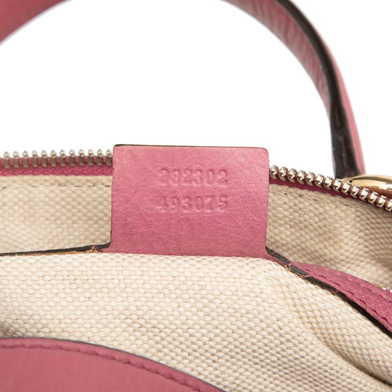 GUCCI インターロッキングG ミニボストン バック GUCCI（グッチ） ソーホー インターロッキングG ミニボストンバッグ