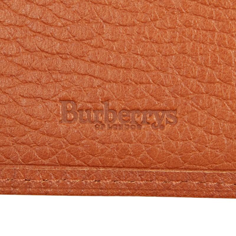 BURBERRY（バーバリー） ノバチェック ロゴ 二つ折り財布 ブラウン