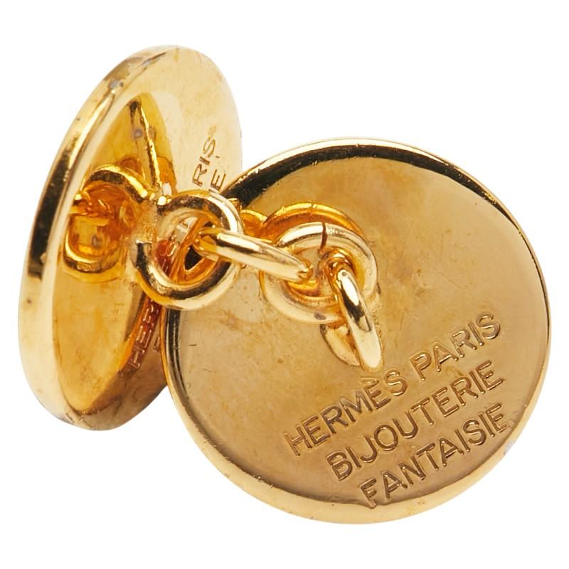 エルメス ゴールド カフス HERMES エルメス ゴールド シュバルホース