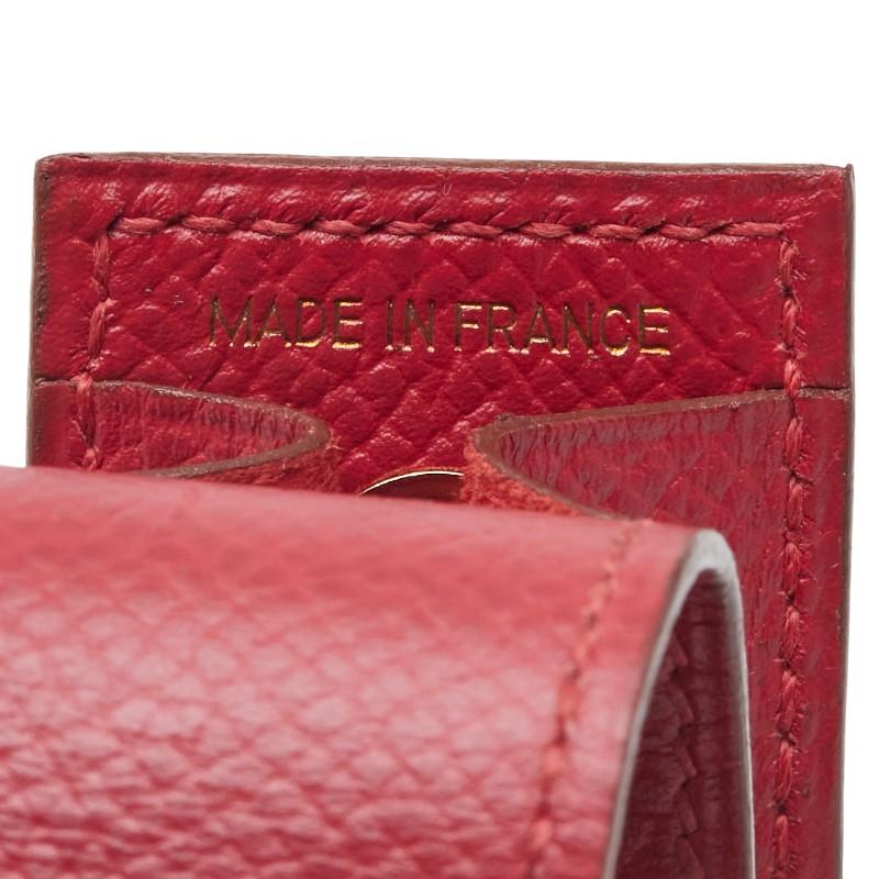 HERMES（エルメス） ガムケース リップケース 印鑑ケース レッド