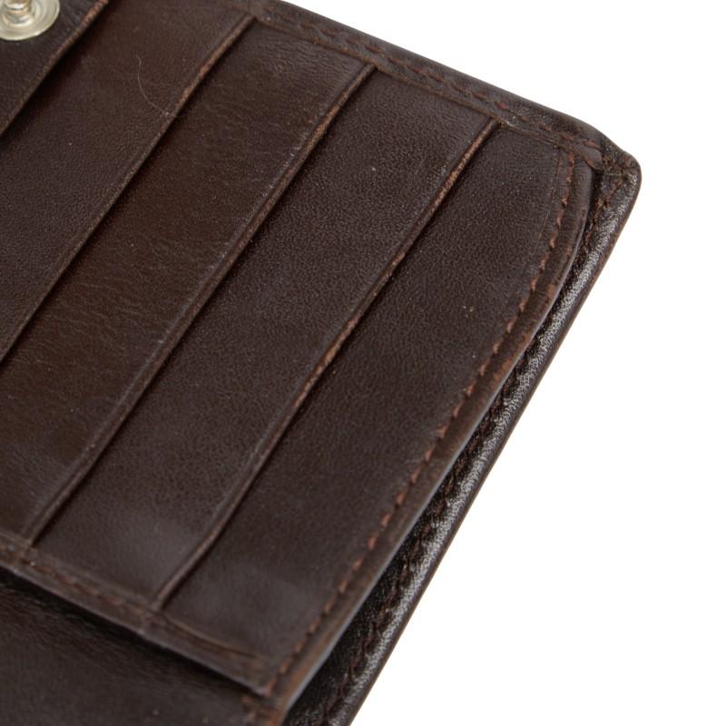 FENDI（フェンディ） ズッカ 二つ折り財布 31052 ベージュ ブラウン