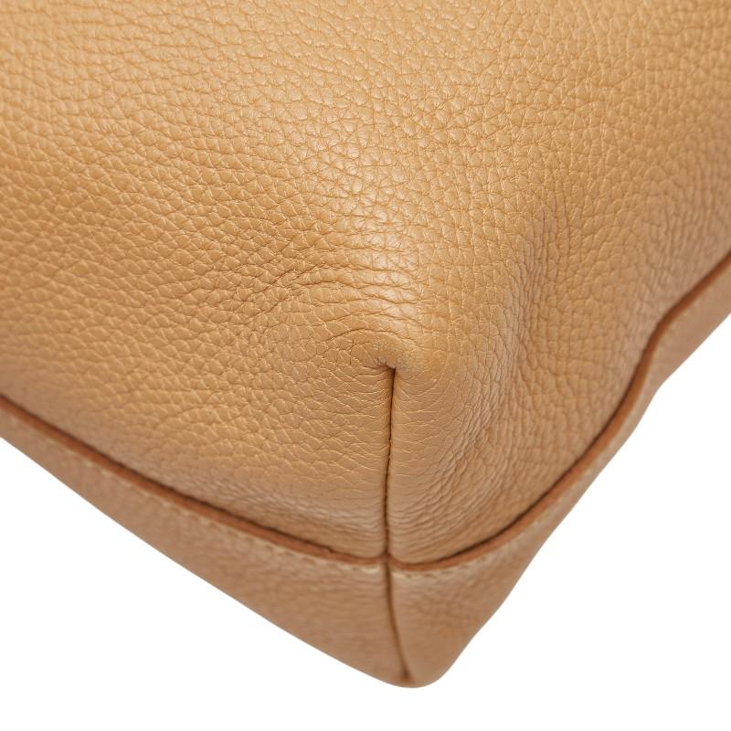 プラダ ハンドバッグ BN1713 ベージュ レザー レディース PRADA 【中古】