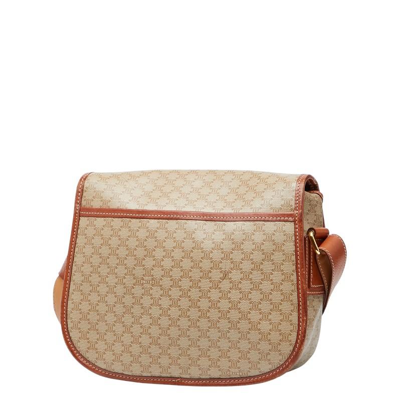 CELINE（セリーヌ） マカダム スターボール ショルダーバッグ ベージュ