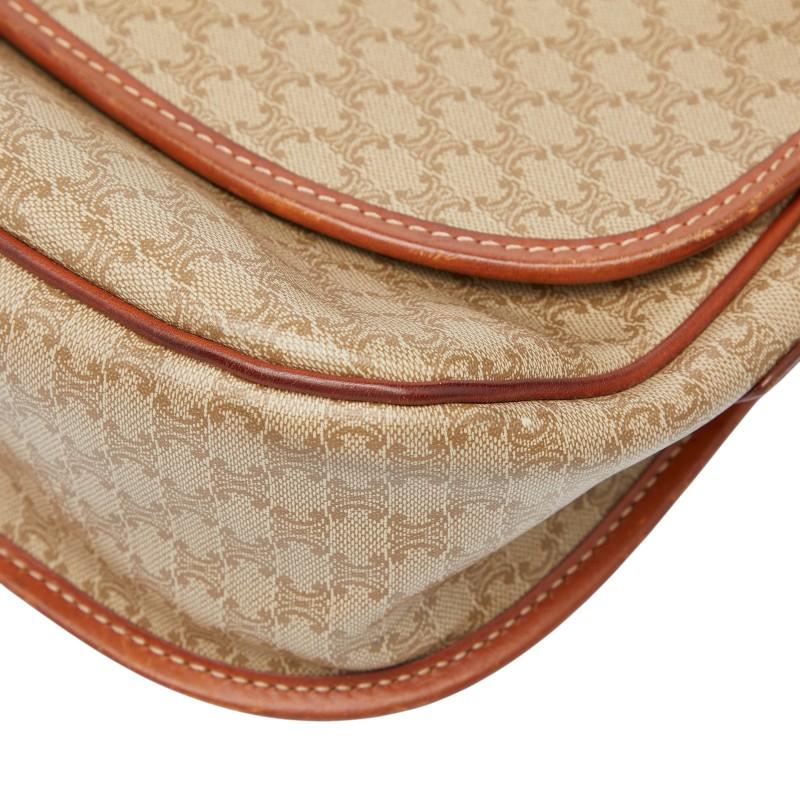 CELINE（セリーヌ） マカダム スターボール ショルダーバッグ ベージュ