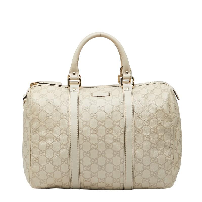 グッチ グッチシマ ハンドバッグ 193603 アイボリー レザー レディース GUCCI 【中古】 GUCCI（グッチ） グッチシマ ハンドバッグ 193603 アイボリー レザー