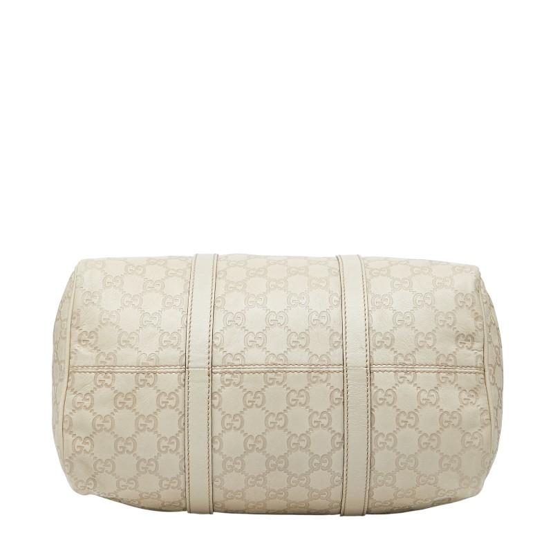 GUCCI（グッチ） グッチシマ ハンドバッグ 193603 アイボリー レザー