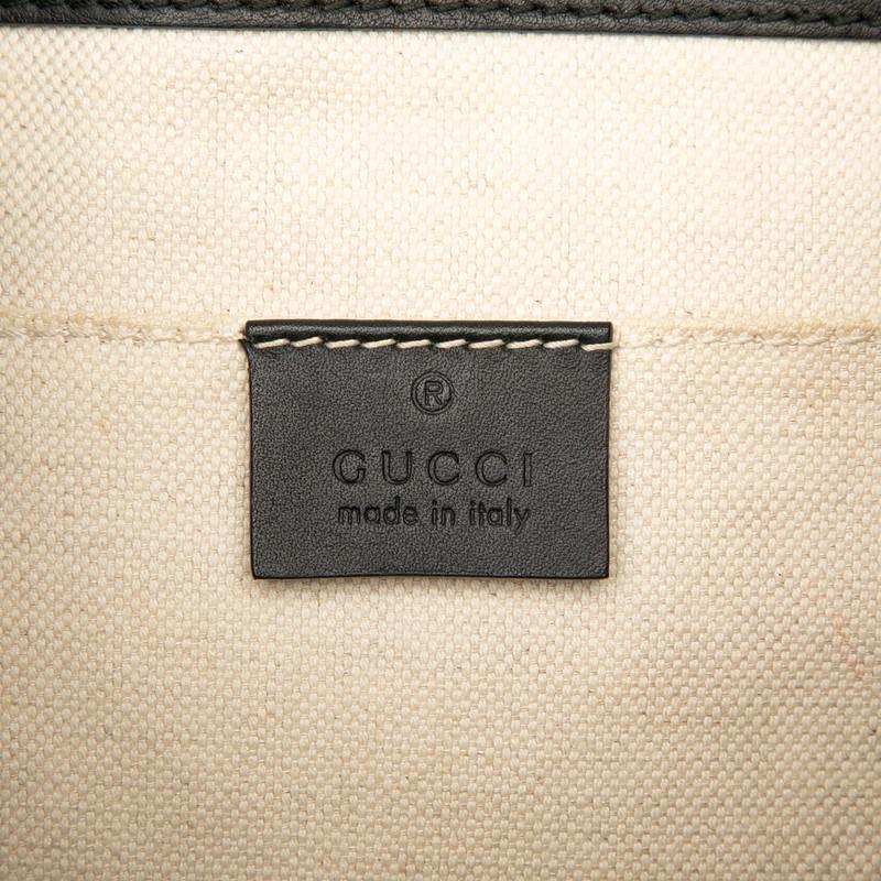 グッチ GGマーモント シェリーライン チェーン リュック バックパック 432265 527066 ブラック レザー レディース GUCCI 【中古】_4