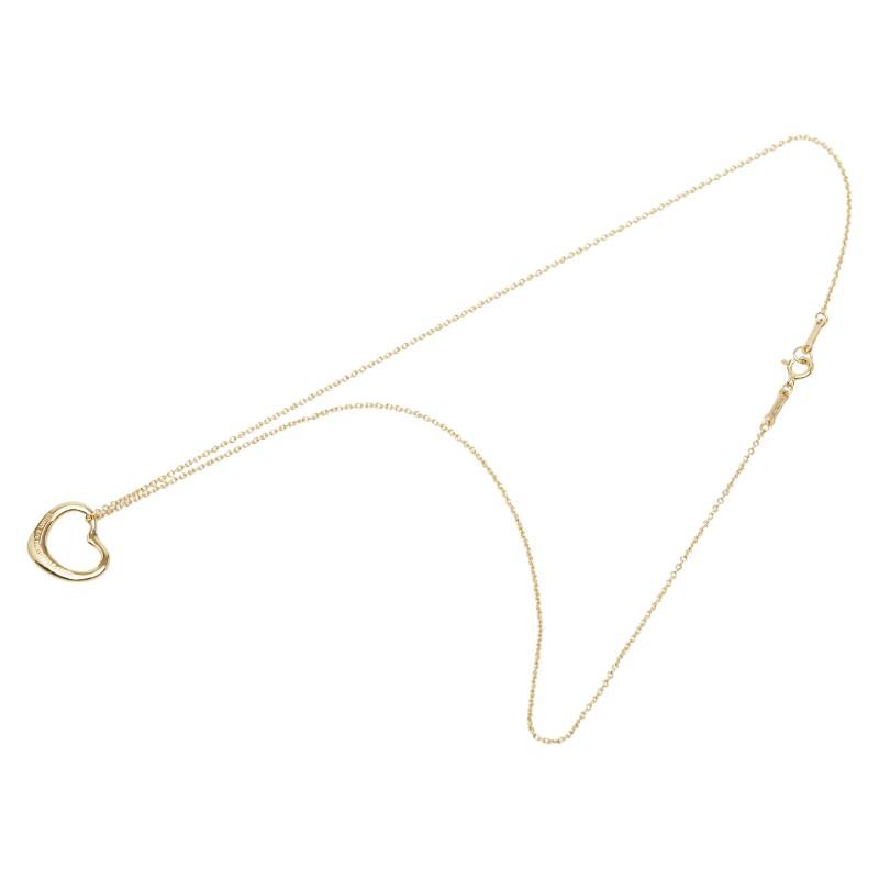 TIFFANY&Co.（ティファニー） K18YG イエローゴールド オープンハート