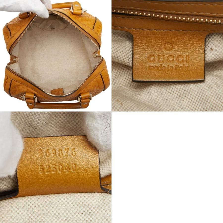 GUCCI（グッチ） マイクログッチシマ ミニボストンバッグ ハンドバッグ