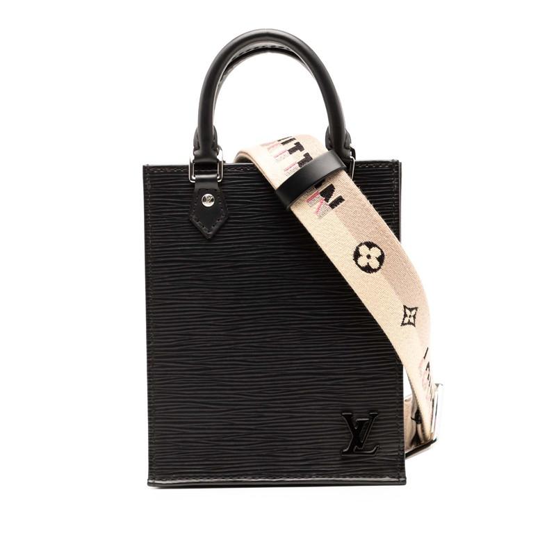 ルイ ヴィトン エピ プティット サックプラ ハンドバッグ ショルダーバッグ 2WAY M69441 ブラック レザー LOUIS VUITTON 【中古】 LOUIS VUITTON（ルイ・ヴィトン） ルイ ヴィトン エピ プティット