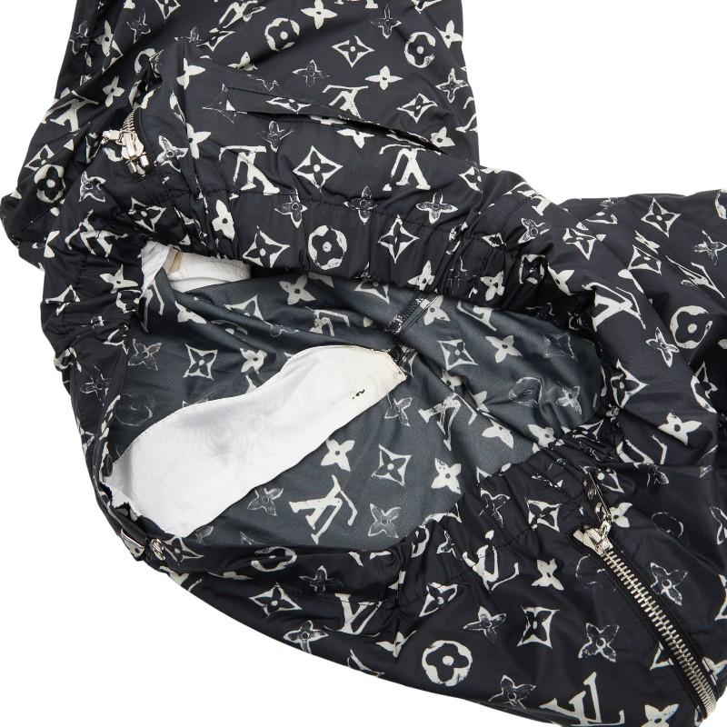 LOUIS VUITTON ブラック フレア イージーパンツ カメリア LOUIS VUITTON（ルイ・ヴィトン） ルイ ヴィトン モノグラム