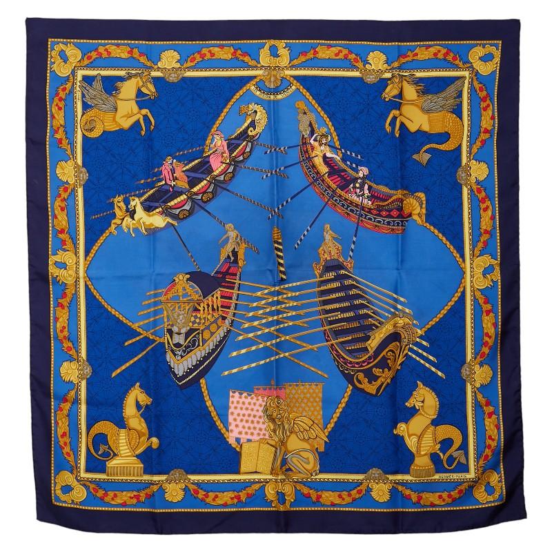 HERMES（エルメス） カレ90 LES BISSONE DE VENISE ベニスの船乗り