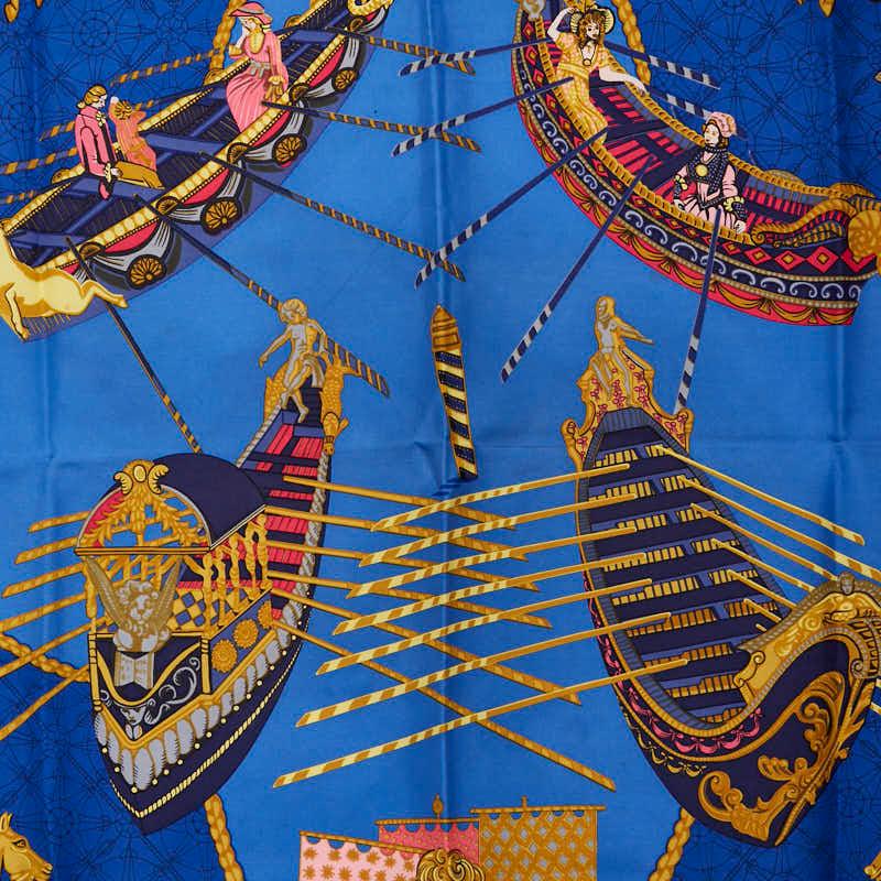 HERMES（エルメス） カレ90 LES BISSONE DE VENISE ベニスの船乗り