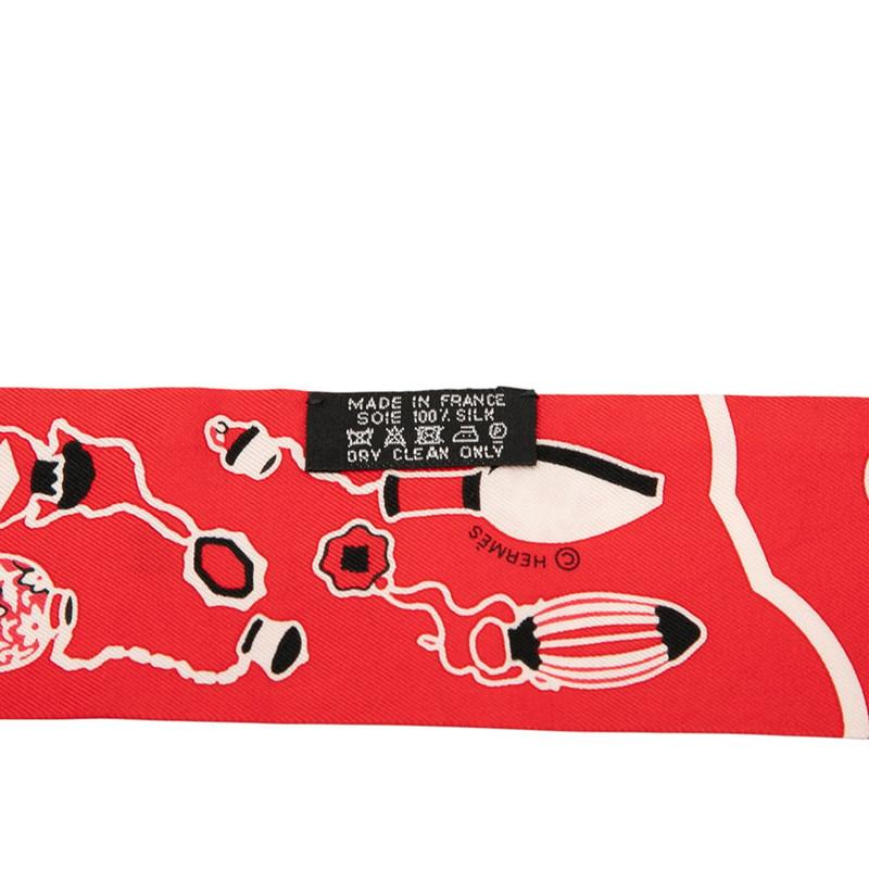 HERMES（エルメス） ツイリー Les Flacons Bandana 香水瓶 スカーフ
