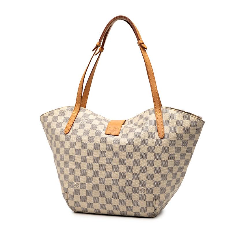 LOUIS VUITTON ルイ ヴィトン ダミエアズール ガリエラPM ショルダーバッグ ショルダートート ワンショルダー セミショルダー 肩掛け N55215 ルイ ヴィトン ダミエアズール ガリエラ PM ホワイト N55215 ダミエ