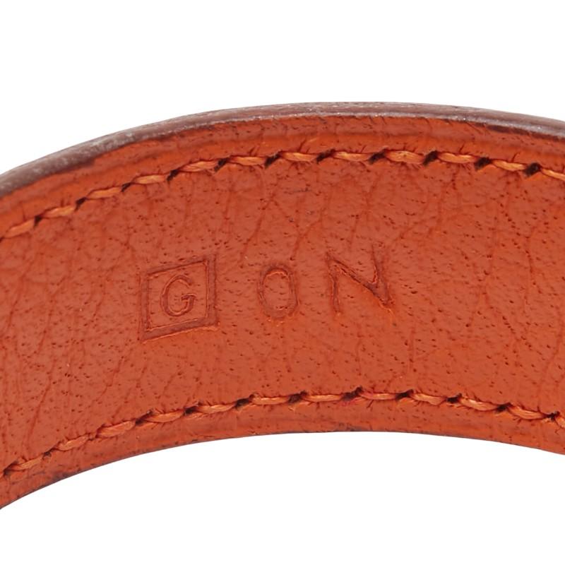 HERMES（エルメス） ノマド グローブホルダー 手袋ホルダー オレンジ