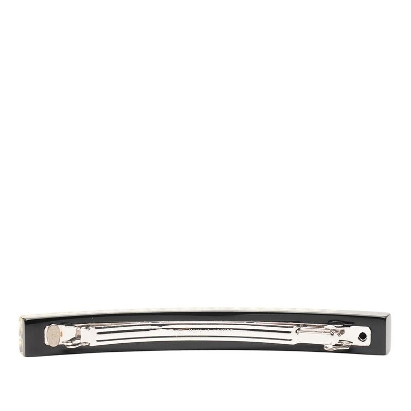 値下げ‼️シャネル ココマーク バレッタ ヘアアクセサリー ラインストーン CHANEL（シャネル） ココマーク ラインストーン ヘアアクセサリー