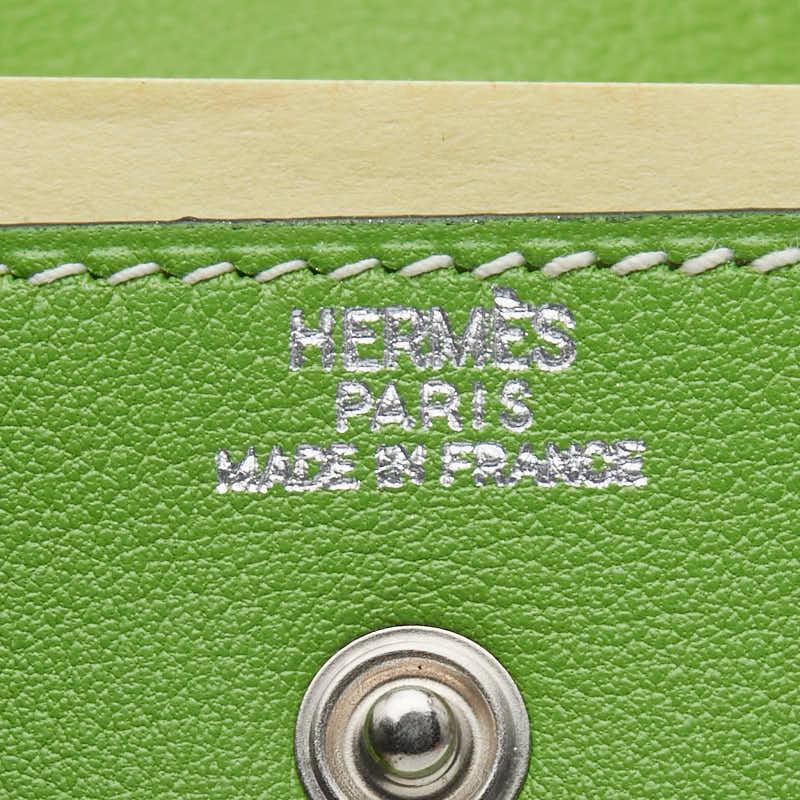 HERMES（エルメス） アラジフ ポストイットケース 付箋カバー グリーン