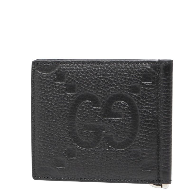 GUCCI（グッチ） ジャンボGG 二つ折り財布 マネークリップ 739477