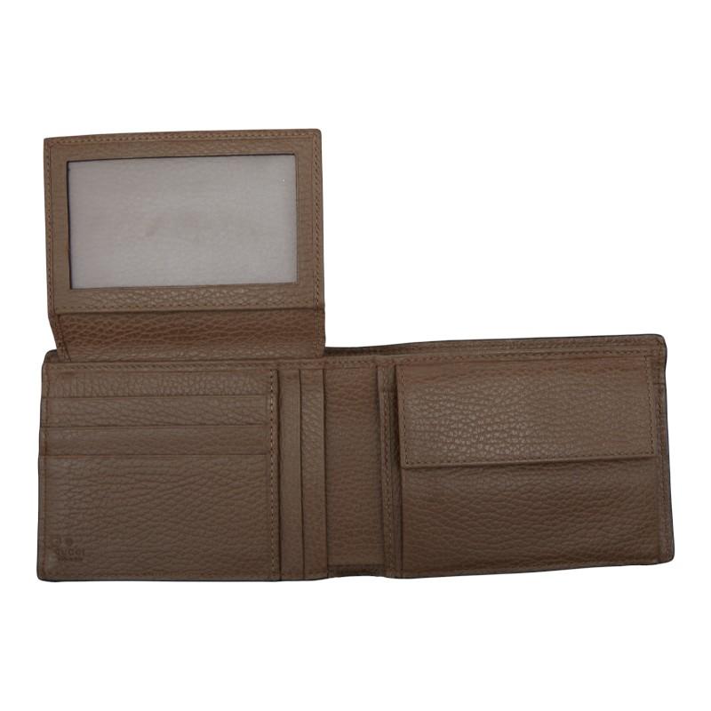 GUCCI（グッチ） 二つ折り財布 367287 ブラウン レザー レディース