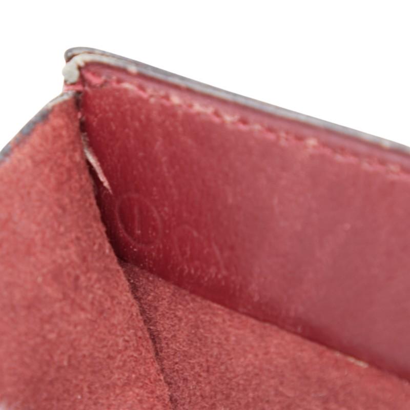 HERMES（エルメス） 二つ折り 財布 札入れ ワインレッド ボルドー