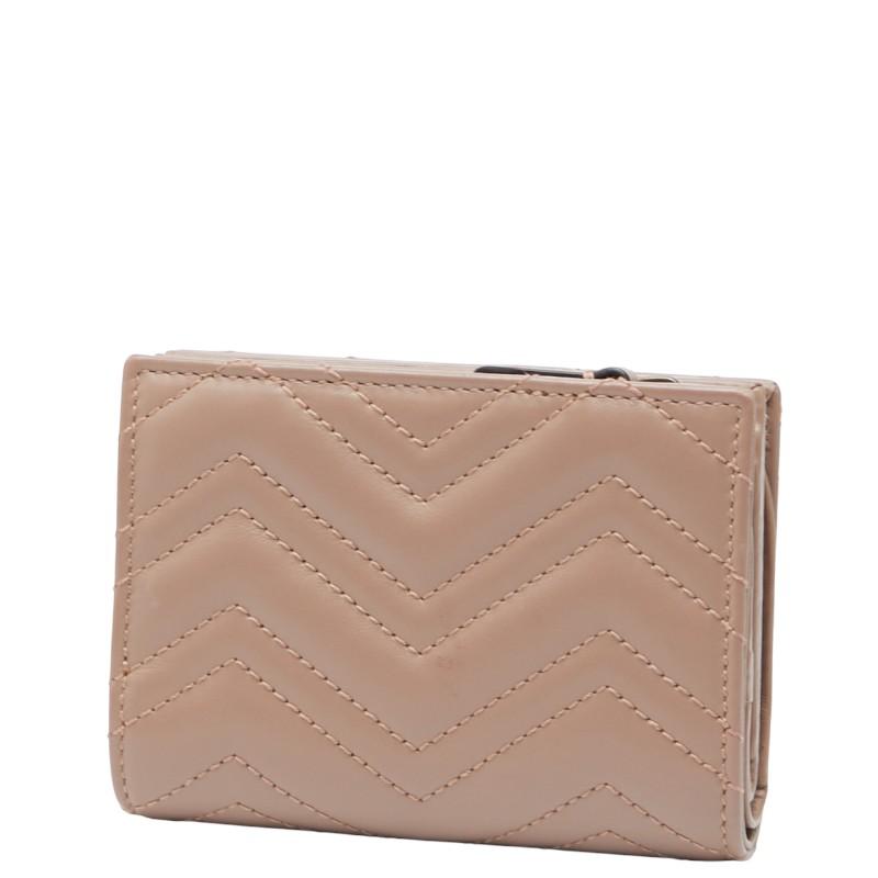 GUCCI（グッチ） GGマーモント ダブルG 二つ折り財布 コンパクト