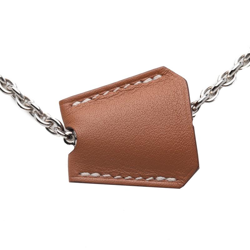 HERMES（エルメス） クロシェットネックレス ネックレス シルバー