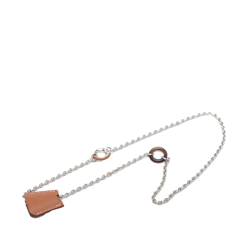 HERMES（エルメス） クロシェットネックレス ネックレス シルバー