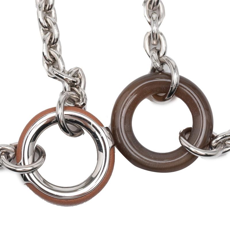 HERMES（エルメス） クロシェットネックレス ネックレス シルバー