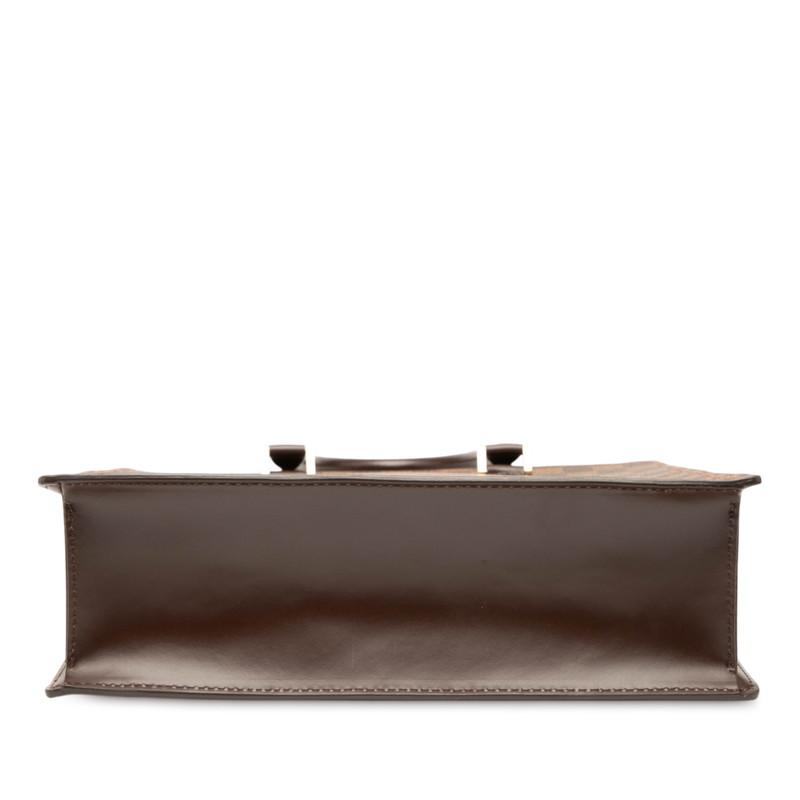 ルイ ヴィトン ダミエ ヴェニスPM ハンドバッグ N51145 ブラウン PVC レザー レディース LOUIS VUITTON 【中古】_2